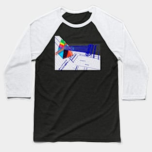 Column Color Prism Baseball T-Shirt